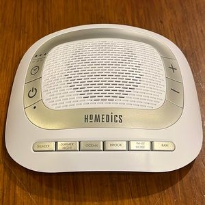 Homedics Sound Spa Rejuvenate sleep solution machine battery plug portable